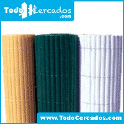 Caizo P.V.C. doble cara 2 X 5 m. de largo